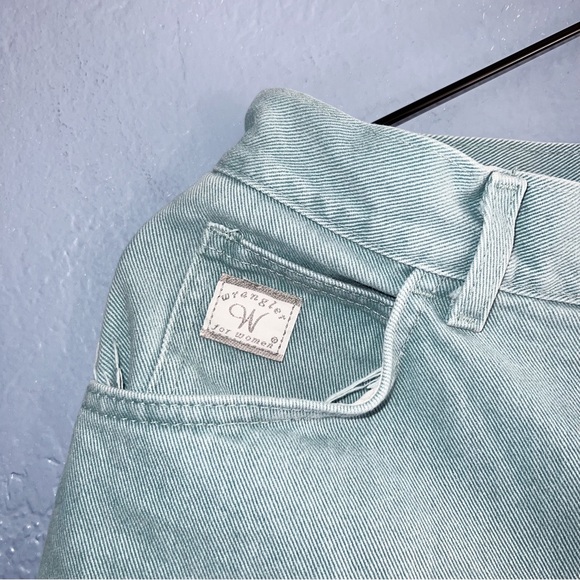 Wrangler Vintage Teal Mom Jeans Size 12/26 - Picture 7 of 9
